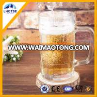 13oz High Quality Unbreakable Drinking Glass Beer Mug With Handle